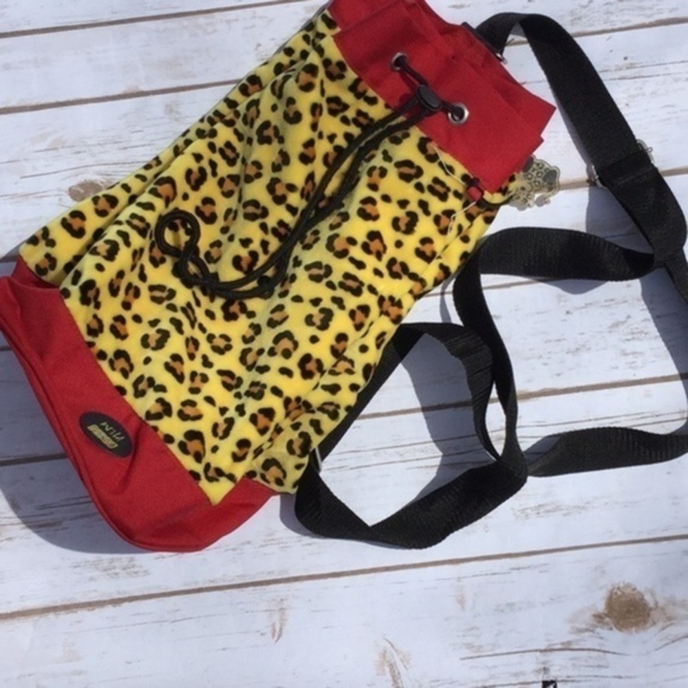 Plush Backpack Wild Nici Soft Furry leopard Nici‎